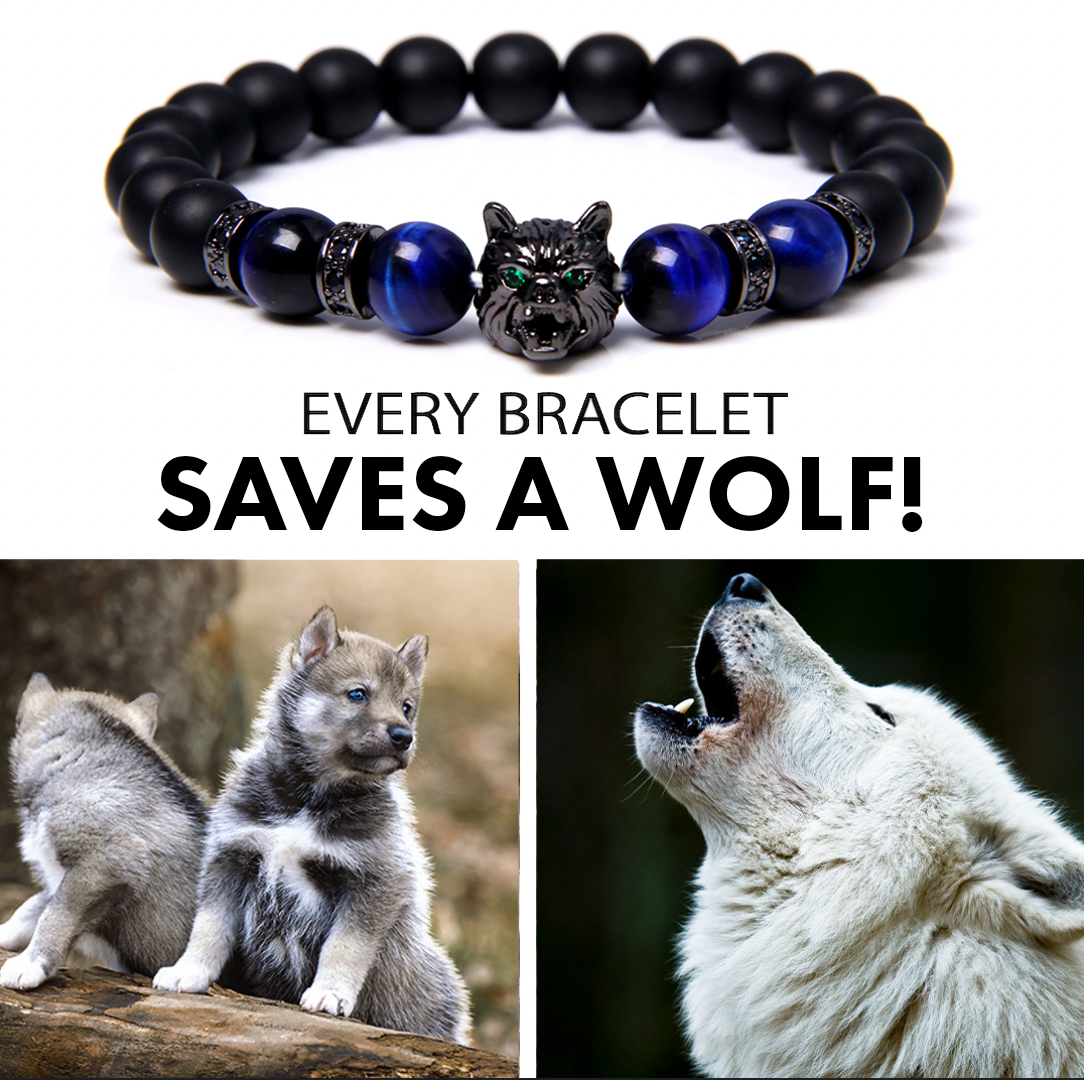 “Save a Wolf” Bracelet