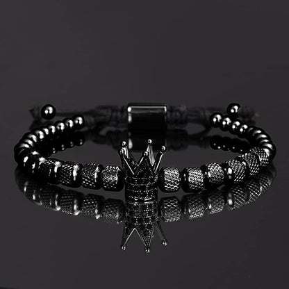 “To My Man – Straighten Your Crown” Bracelet Gift Set