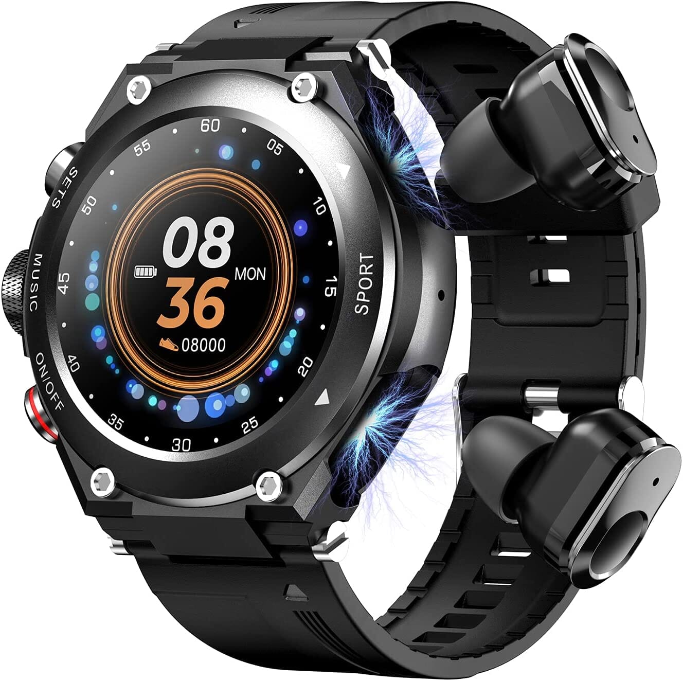 TrailBlazer Pro Smartwatch w/ Earbuds