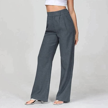 Wide Leg Tailored Pants