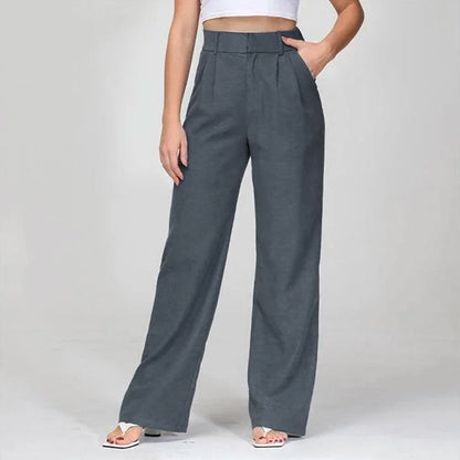 Wide Leg Tailored Pants