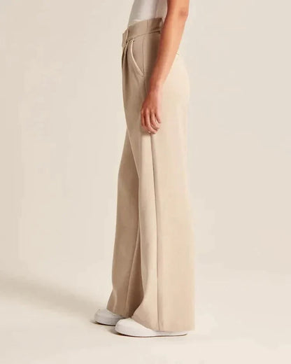 Wide Leg Tailored Pants