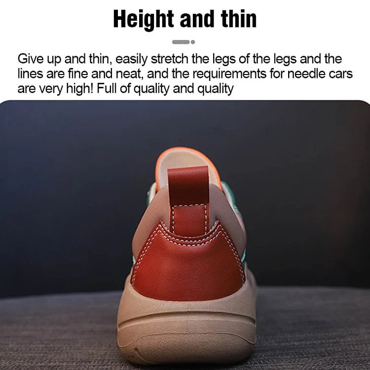 Women’s Colorblock Thick Sole Walking Shoes