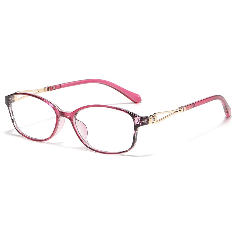 WOMEN’S FASHION LIGHTWEIGHT METAL ANTI-BLUE LIGHT READING GLASSES