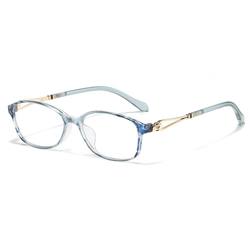 WOMEN’S FASHION LIGHTWEIGHT METAL ANTI-BLUE LIGHT READING GLASSES