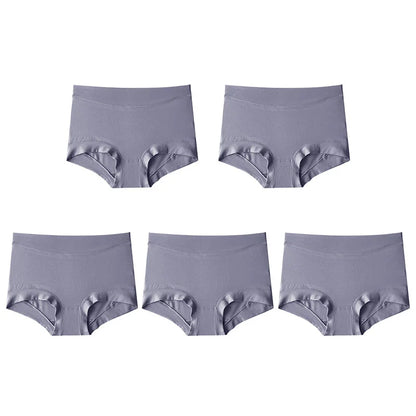 Women’s Large Size High Waist Cotton Graphene Crotch Antibacterial Panties