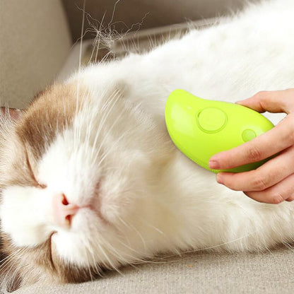 Zakdavi Patented Exclusive Rechargeable Steam Pet Brush