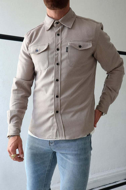 ZLIMPTY – Button Down Shirt Jacket